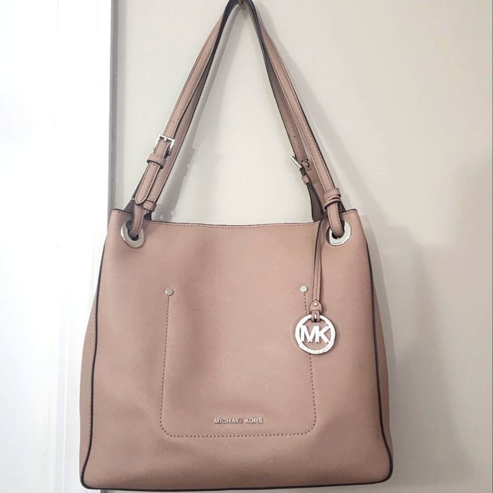 Michael Kors mauve colored tote shoulder bag
